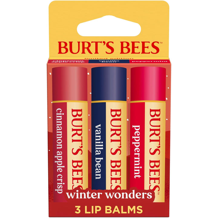 Burt's Bees Winter Wonders - Juego de bálsamo labial, cuidado d...