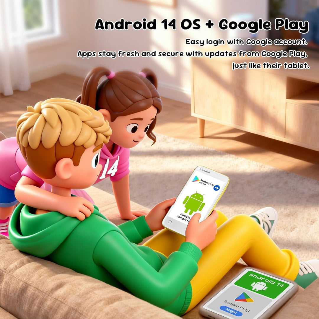 Reproductor de MP3 para niños, controles parentales, 16 GB, compati...