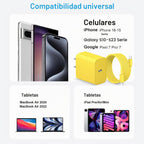 Cargador para iPhone 17, 16, 15, cable de carga rápida de 10 pies de largo tipo C Chagrer con 3 paquetes de cargador de pared USB C compatible con iPhone 17/17 Plus/17 Pro Max/16/16 Plus/16 Pro Max/15