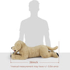 LotFancy Animales de Peluche de Perro, 26'' Adorables