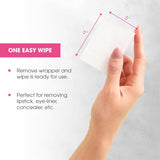 Diamond Wipes Toallitas limpiadoras faciales e impermeables, caja d...