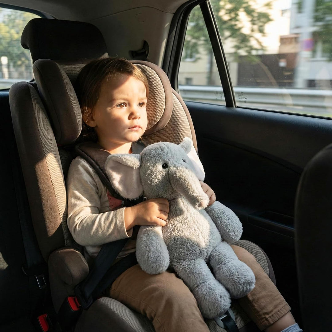 WEIGEDU Oso de peluche de elefante, juguetes de elefante de peluche...