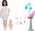 Barbie Careers - Juego de dentista con muñeca morena con
