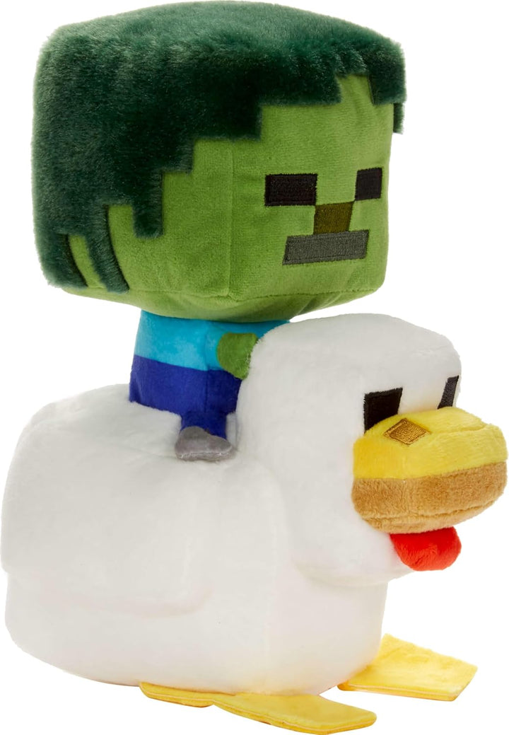 Mattel Minecraft - Juguete de peluche Zombie Chicken