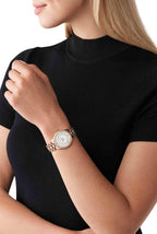 Michael Kors Lauryn Reloj para Mujeres, Reloj de Pulsera de Acero Inoxidable para Mujeres