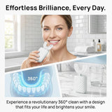 yeklike Sonic Cepillo de dientes eléctrico en forma de U para adult...