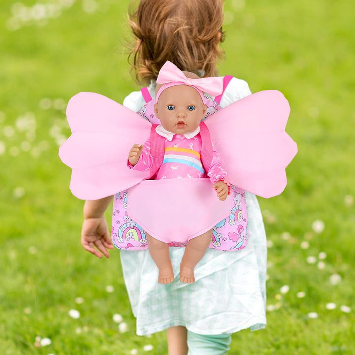 Ecore Fun Juego de mochila para muñecas de 18 pulgadas, 6 piezas de...