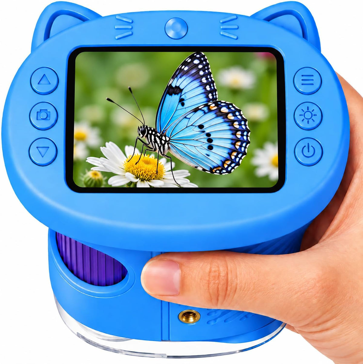 Microscopio digital del PDA 1000X para los niños con la pantalla 4K