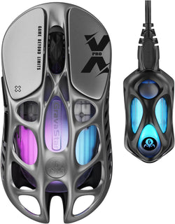 GravaStar Mercury X Pro ratón inalámbrico para juegos, viene con do...