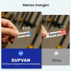 SUPVAN Máquina etiquetadora con teclado y Bluetooth E11 con 4 cintas