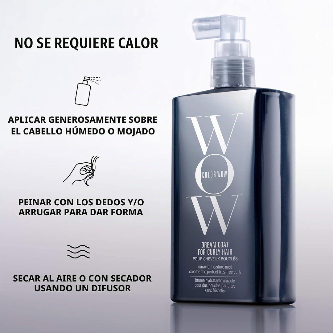 COLOR WOW Dream Coat para cabello rizado: rizos sin encrespamiento...
