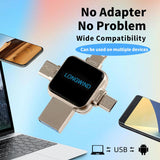 LONGWIND - Unidad flash USB 3.0 de alta velocidad de 512 GB, memori...