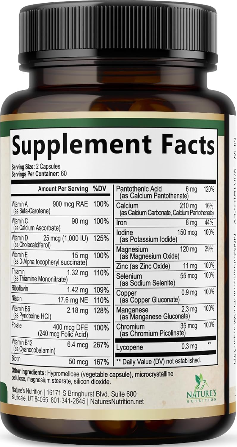Multivitamínico para mujer \u2013 Completo multivitamínico con vita...