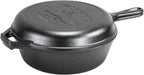 Lodge Yellowstone - Cocina combinada 2 en 1 de hierro fundido