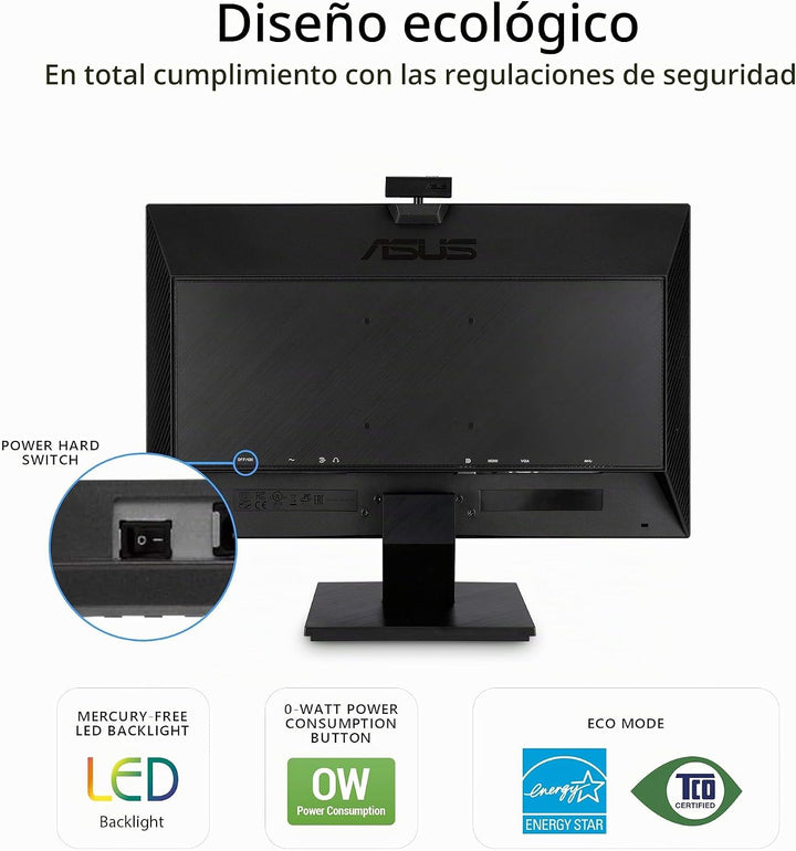 ASUS BE24EQK Monitor de negocios de 24 pulgadas con IPS Full HD 108...