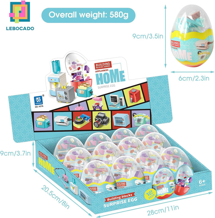 LEBOCADO Juguetes de construcción para niñas, mini bloques de const...