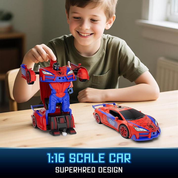 Qumcou Juguetes de araña para niños de 4 a 6 años, auto de control...