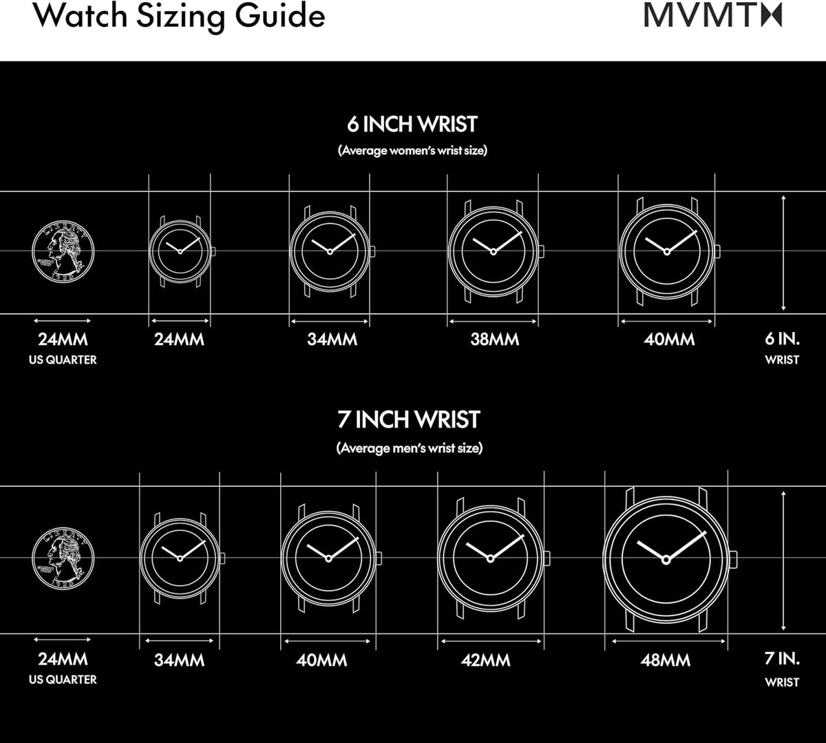 MVMT Chrono II Reloj cronógrafo analógico para hombre, 1.772 in, resistente al agua, 5 ATM/50M, uso diario