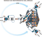 Teach Tech "Kit de brazo Hydrobot", kit hidráulico, juguete de construcción STEM para niños mayores de 12 años