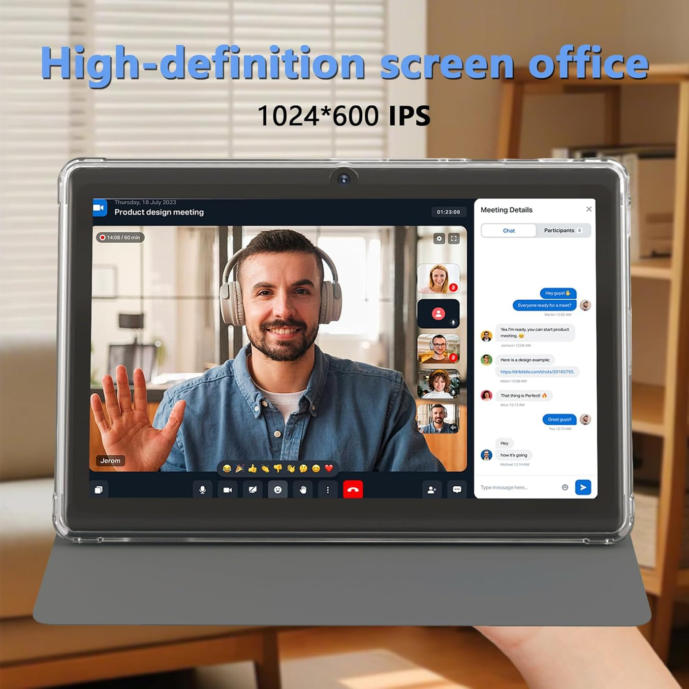 WUIUHOU Tablet Android de 7 pulgadas, pantalla táctil HD IPS de 7 p...