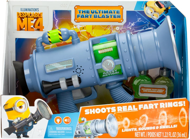 Minions Despicable Me 4 Lanzagas Ultimate - Lanza anillos de niebla...