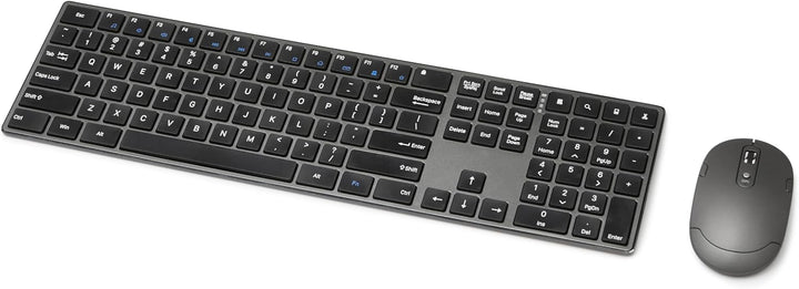 Combo de teclado y ratón inalámbricos Amazon Basics Ultra Premium -...