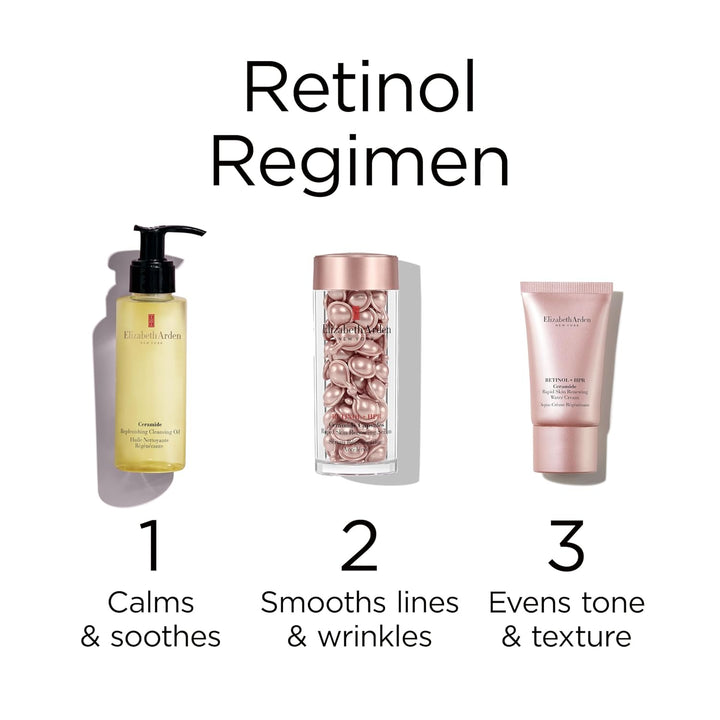 Cápsulas de suero facial de retinol + HPR de ceramidas de Elizabeth...