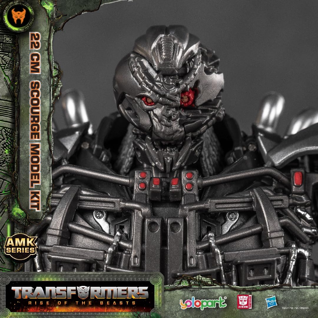YOLOPARK Juguetes Transformadores Scourge, Figura de Acción Transfo...