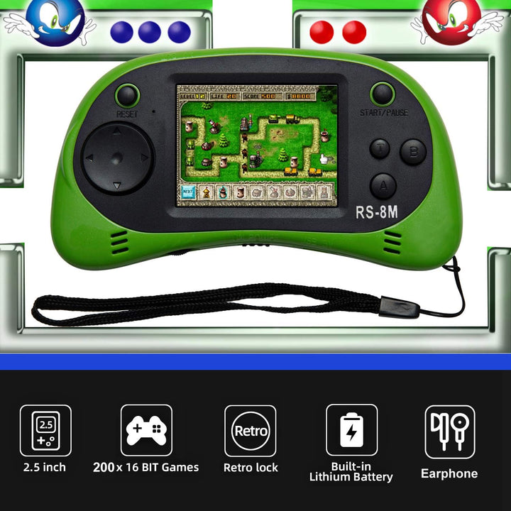 Reproductor de videojuegos portátil para niños con 200 juegos - Pan...