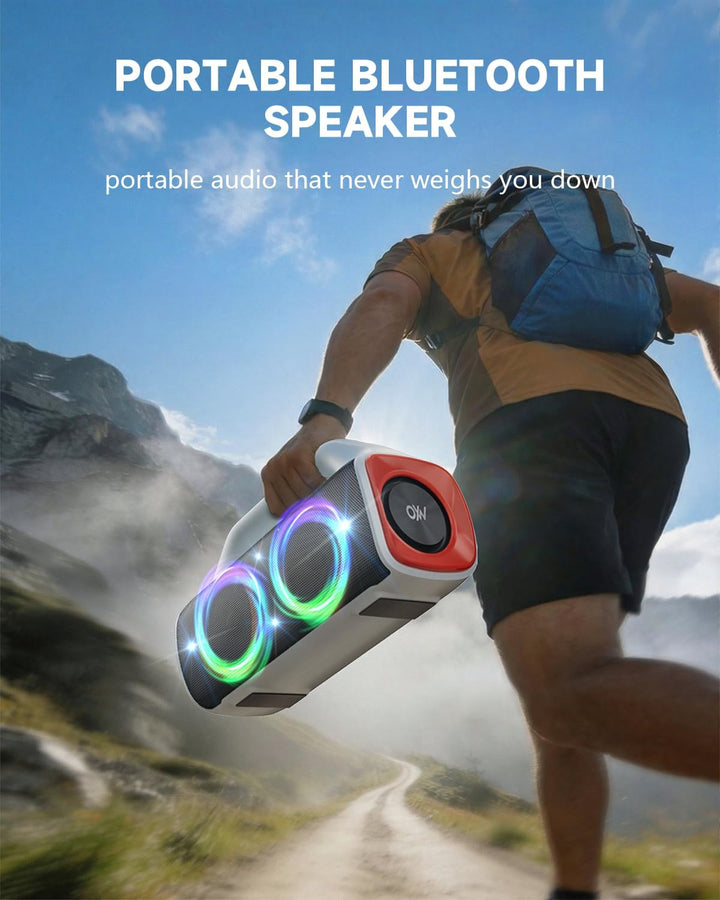 OYW Altavoz Bluetooth impermeable IPX67: 80 W (pico) Altavoces inal...