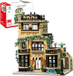 Flowers City Coffee Shop Set de construcción para adultos