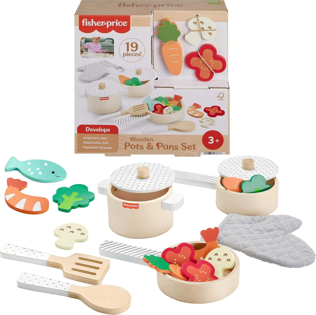Fisher-Price Juego de Cocina de Madera de Juego de Simulación Juego...