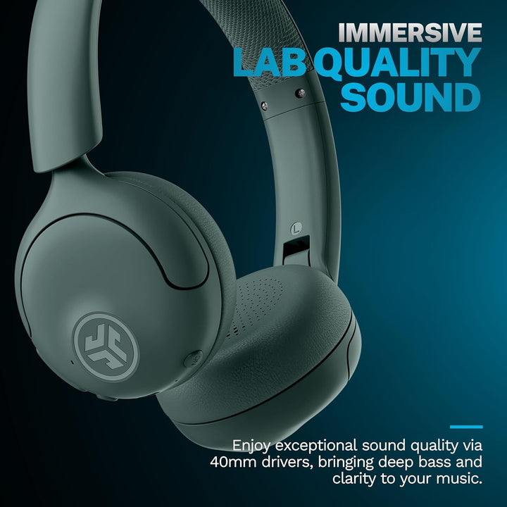 JLab Go Lux ANC - Auriculares inalámbricos, salvia, cancelación act...