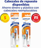 Arm &amp; Hammer Spinbrush Pro Clean Cepillos de dientes eléctrico...