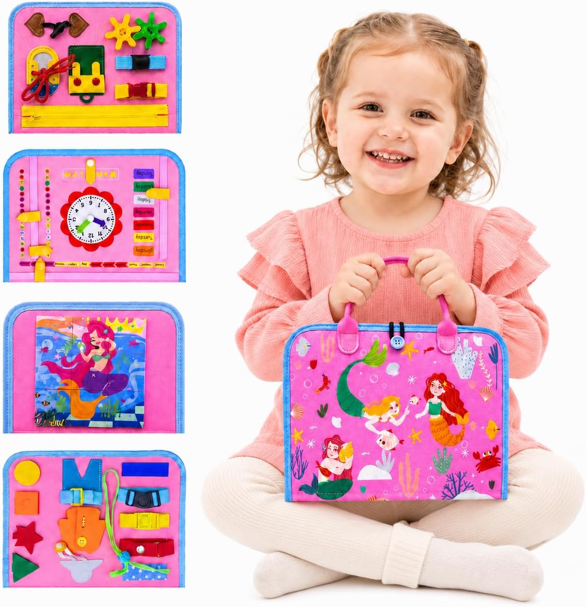 TreBonna Montessori - Tabla de actividades para niños pequeños