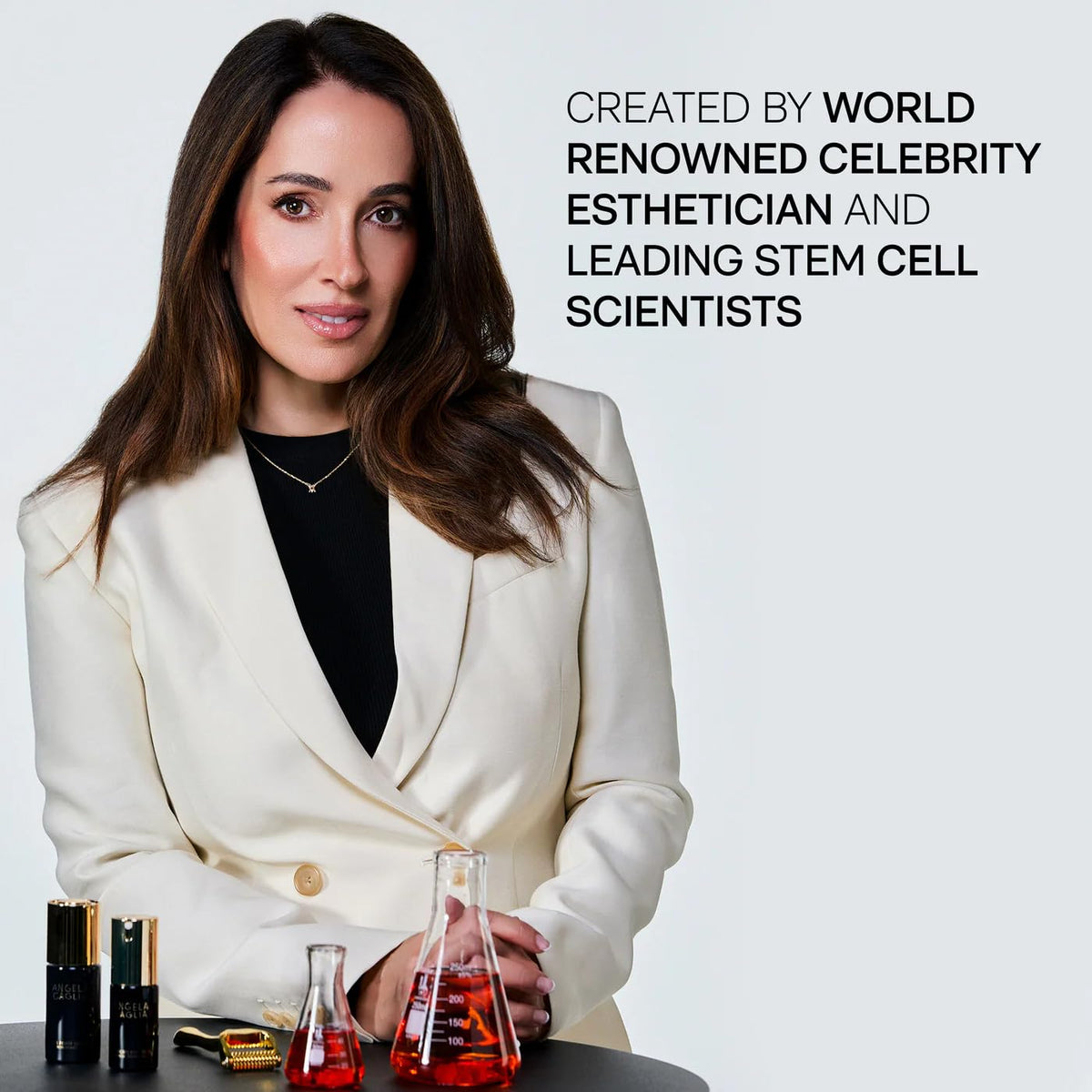 Angela Caglia Cell Forté Eye Crème - Crema para ojos con exosomas,...