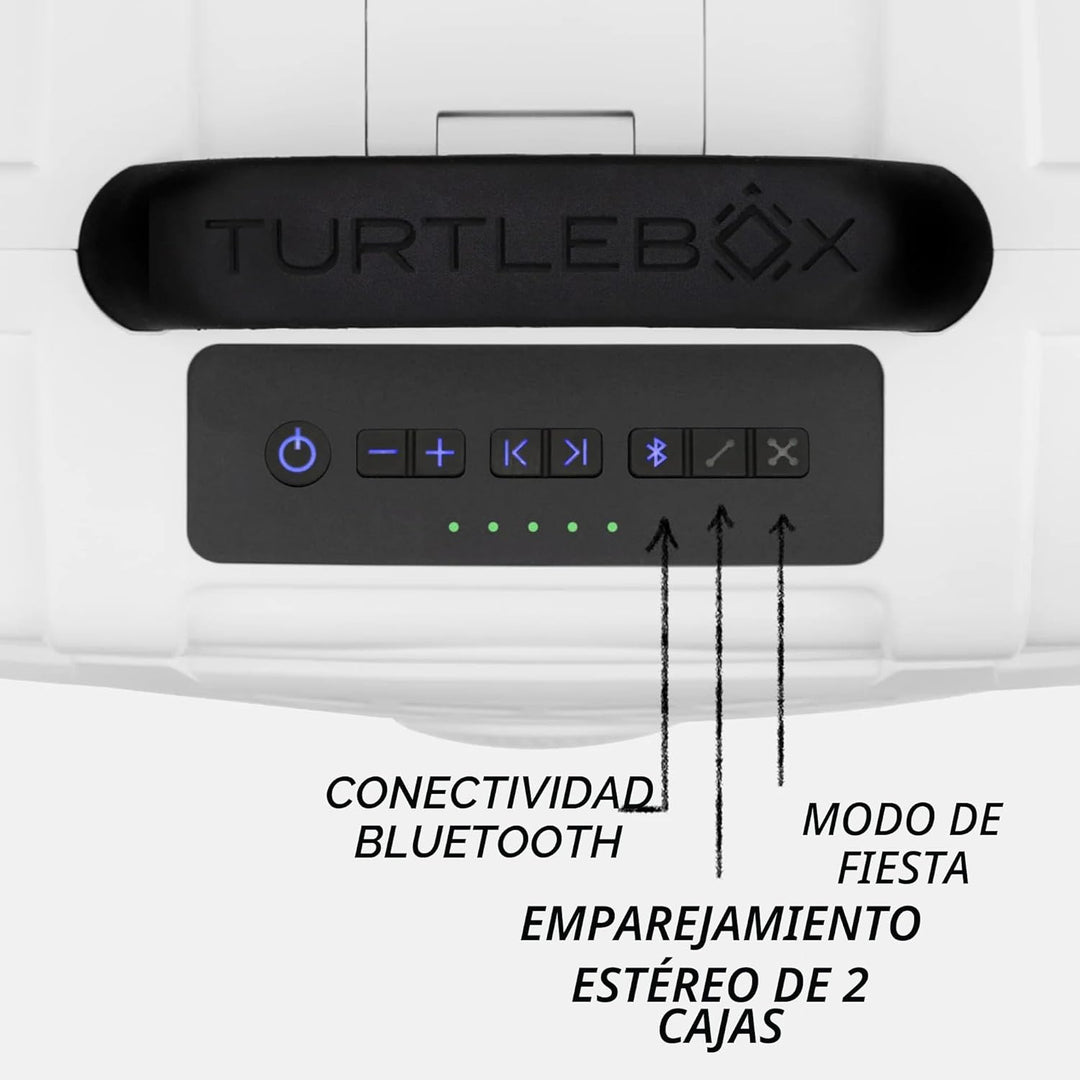 Turtlebox Original Gen 3: Altavoz Bluetooth portátil para exteriore...
