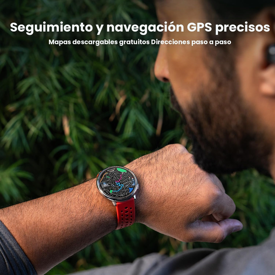 Amazfit Active 2 - Reloj inteligente de alta calidad (redondo) para...