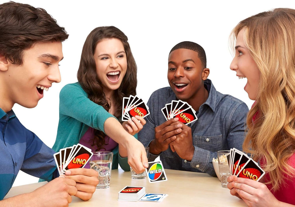 Mattel Juego de cartas Uno, Flip y Phase 10, paquete combinado de 3