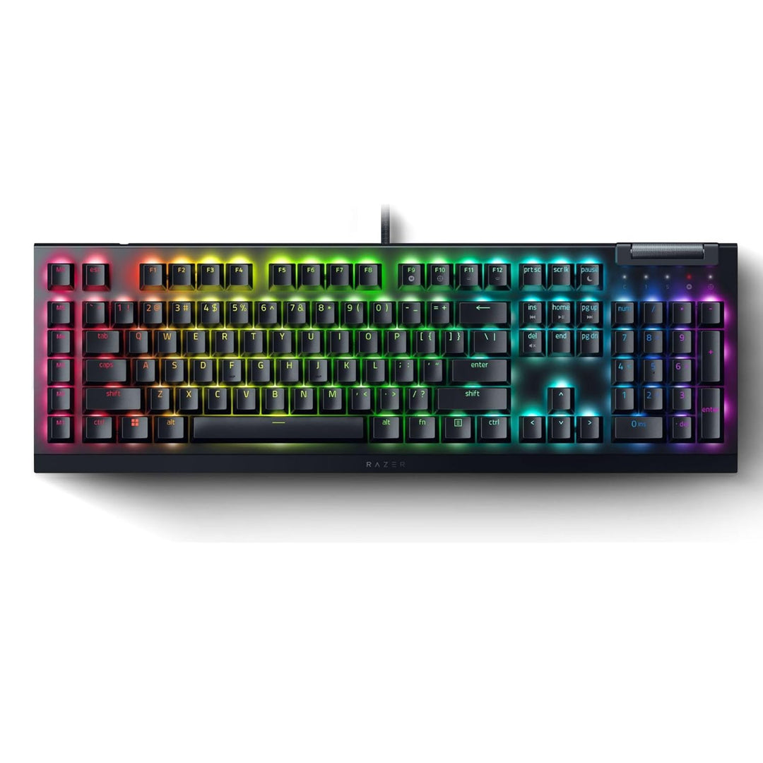 Razer BlackWidow V4 X Teclado mecánico para juegos: interruptores a...