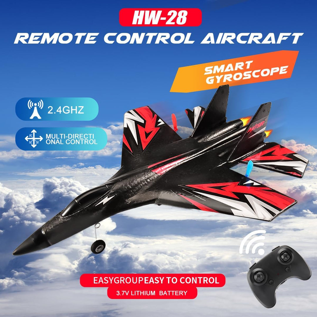 RoofWorld Nueva actualización de avión SU27 RC, juguetes de combate...