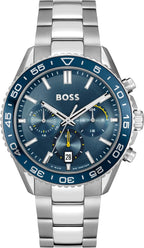 BOSS Reloj cronógrafo de cuarzo de alta calidad para hombre | Resistencia al agua hasta 164 ft (modelo 1514143)