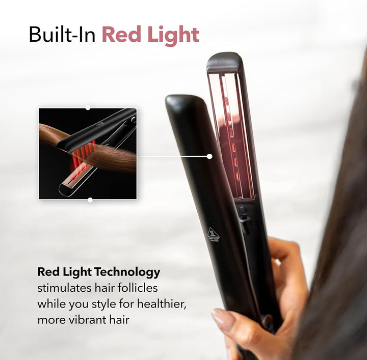 SRILabs StyleQ Plancha plana para el cabello alisador Styler - Tecn...