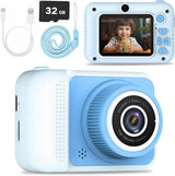 Juguetes de cámara para niñas y niños de 3 a 8 años, cámara 1080P p...