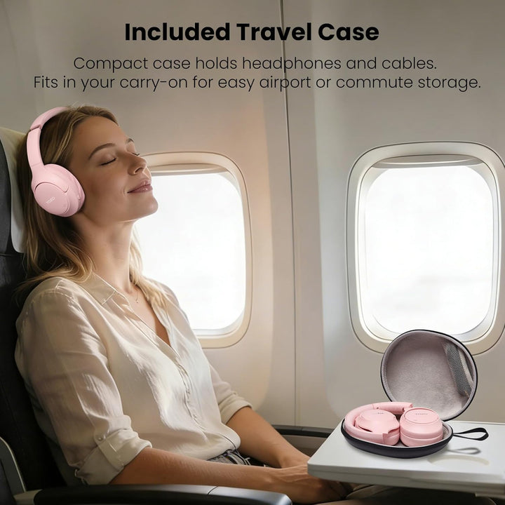 TOZO Auriculares híbridos HT3 con cancelación de ruido, batería de...