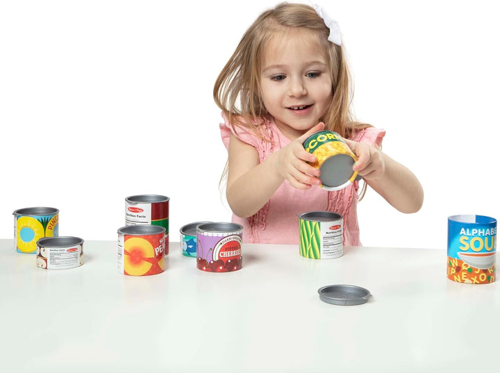 Melissa &amp; Doug, ¡Juguemos a la casa! Accesorios de cocina, Lata...