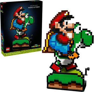 LEGO Super Mario World Mario Yoshi - Juego de