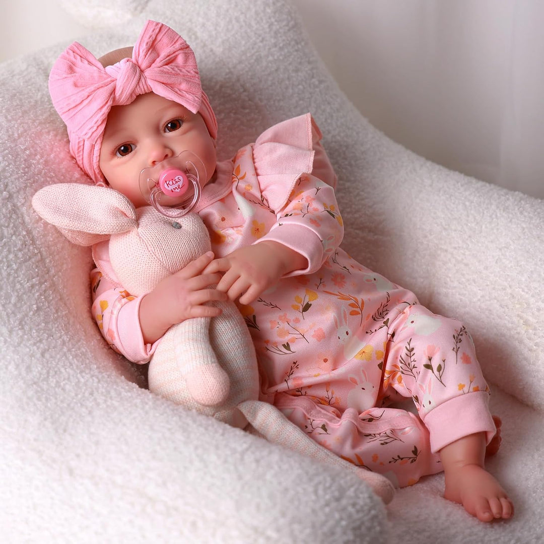BABESIDE Reborn Baby Dolls - Muñeca realista de vinilo suave de 20...