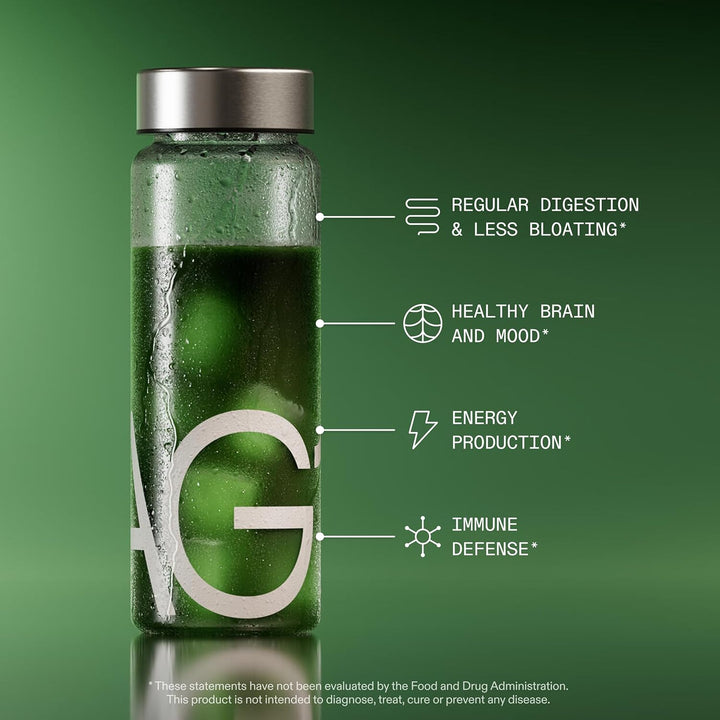 AG1 Athletic Greens - Suplemento en polvo, mejora la salud intestin...