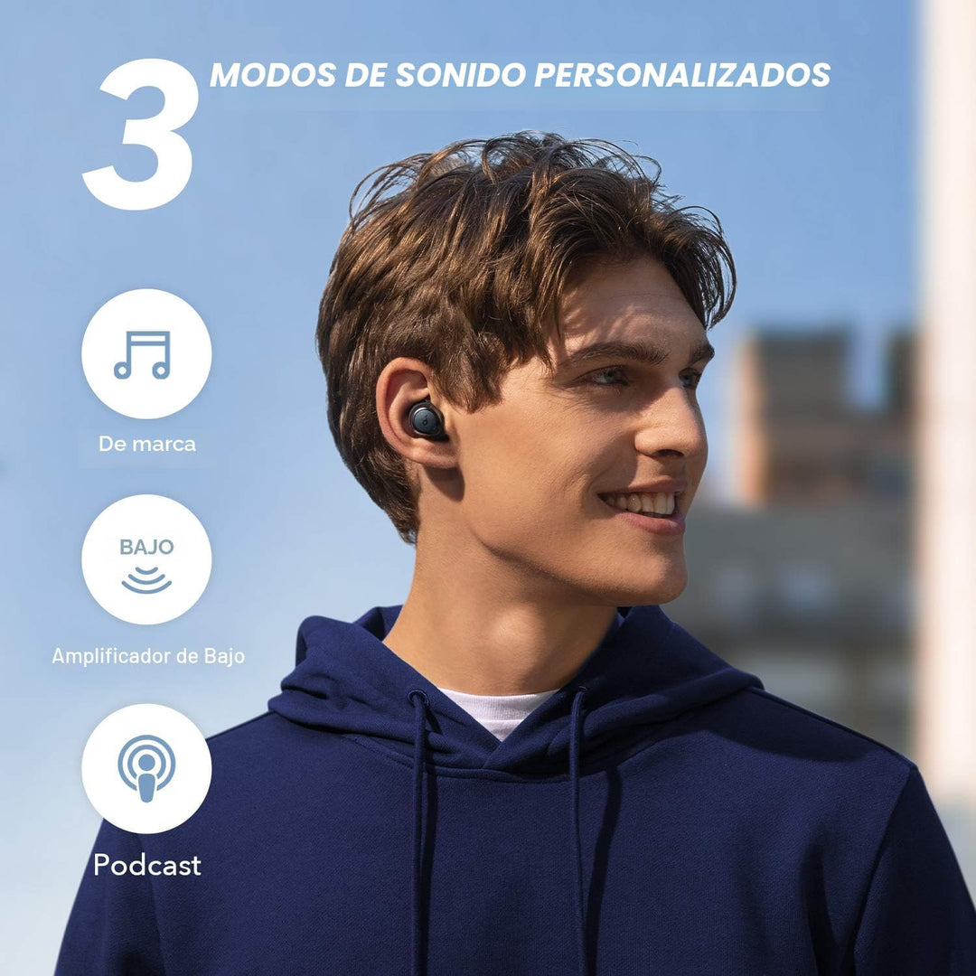 Soundcore de Anker Life A1 Auriculares True Wireless, Sonido Person...